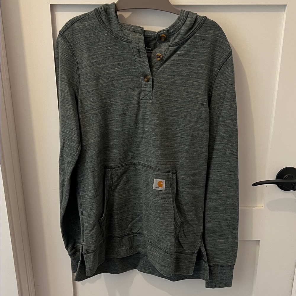 Carhartt Women’s Blue-Grey Hoodie
